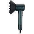 asciugacapelli 1600w verde con diffusore ionico 4 temperature