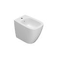 bidetmulti a terra in ceramica 55x36 cm globo genesis gn009bi bianco ceramica