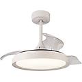 ventilatore da soffitto mistral mini bianco d. 45 cm