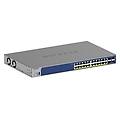 Netgear 24p Ge Poesmart Switch W 10g Sfpgs728