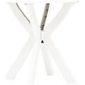 - tavolo da bistrot bianco ø70 cm in plastica