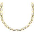 collana uomo oro giallo bianco gl101865
