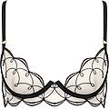 bluebella marceline reggiseno con ferretto nero/trasparente