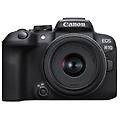 eos r10 + rf-s 18-45mm f4. 5-6. 3 is stm + ef- r milc 24 2 mp cmos 6000 x 4000 pixel nero