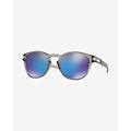 occhiali latch matte gray ink con lenti prizm sapphire polarized