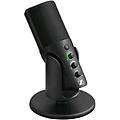 profile microfono usb con supporto da tavolo design plug & play ideale per podcasting e
