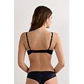 reggiseno super push-up simona in seta donna nero taglia 3b