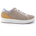 sneakers da uomo beige con zip taglia 39