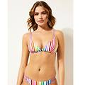 triangolo con coppe estraibili costume sunrise / righe / 1 righe