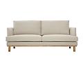 divano scandinavo beige 3 posti hobart