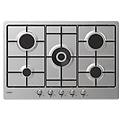 Candy Piano Cottura Chw74wtx A Gas 5 Fuochi Gas Colore Inox