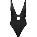 bluebella lucerne costume intero plunge nero