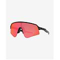occhiali sutro lite sweep matte carbon con lenti prizm trail torch
