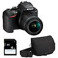 - d3500 + 18-55mm vr + custodia + sd da 4 gb