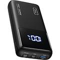 power bank 25000mah 100w fast charging powerbank caricatore portatile usb c in & out per macbook