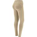 pantaloni push up wr. up vita alta superskinny in cotone olive donna large