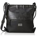 - 24422 borsa a tracolla donna nero (nero (schwarz 60)) 9x26x28. 5 cm (b x h x t)