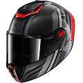 casco spartan rs shawn carbon / orange / silver nero arancione carbonio xs