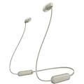 wi-c100 cuffie wireless bluetooth fino a 25 ore di autonomia microfono integrato per telefonate