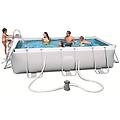 - piscina power steel frame rettangolare 404x201x100 cm