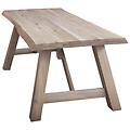 Milani Home Anderson Tavolo Da Pranzo Moderno In Legno Massello 180 X 90