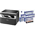 dcp-1612wvb multifunzione laser a4 2400 x 600 dpi 20 ppm wi-fi + 5 toner inclusi