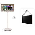 lg offerta kit esclusivo stanbyme 2 schermo super portatile da 27'' + tracolla e appendino