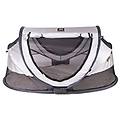 Deryan Pl Silver Peuter Lusso Lettino Tenda Da Viaggio Argento