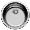 lavello 1 vasca (43 5cm) sky round inox satinato likrousac