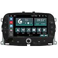 autoradio custom fit per fiat 500 (2015>) android 8 core gps bluetooth wifi carplay/android auto