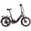 bicicletta elettrica pieghevole 20 cloot verna