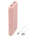 caricabatterie portatile usb-c 20k power bank 20000mah con ingresso/uscita type-c 2 porte usb-a e