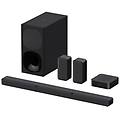 ht s40r soundbar tv a 5. 1 canali dolby digital con autoparlanti posteriori wireless (nero) (hts40r.