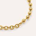 bracciale catena silver collection argento dorato collezione silver collection giallo