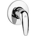 miscelatore doccia ad incasso serie duemila du010cr cromato ottone
