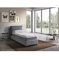 evergreenweb materasso memory foam con topper alto 25 cm big fashion memory 85x190 cm
