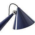 lampada led da tavolo a batteria pose indaco altezza 25 cm