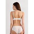 reggiseno a triangolo tiziana in seta e pizzo donna avorio taglia 3b