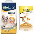 lettiera biokat's classic 3in1 + 40 g gimcat multi-vitamin tabs snack gratis! classic 3in1 18 l