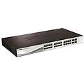 switch 24 porte gigabit poe + 4 sfp smart+ dgs-1210-28p