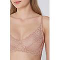 reggiseno balconcino non imbottito in pizzo riciclato paris donna naturale tama&ntilde;o 5c