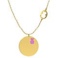 collana bimbi pendente orsetto lilla ngld0028