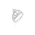 anello zirconi gioiello donna corone ac2-14
