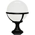 lampione da giardino glenbeigh-ped-po h 39 cm nero ip44