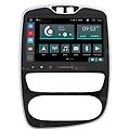 autoradio custom fit per renault clio android gps bluetooth wifi dab usb full hd touchscreen display