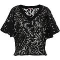 blusa macramè