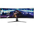 rog strix xg49vq monitor pc 124 5 cm (49) 3840 x 1080 pixel ultrawide full hd led nero