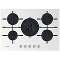 Whirlpool Piano Cottura Gowl 758 Wh A Gas 5 Fuochi Gas Colore Bianco