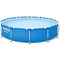 - set piscina con telaio steel pro 366x76 cm