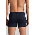 boxer in soft silk uomo blu taglia 7